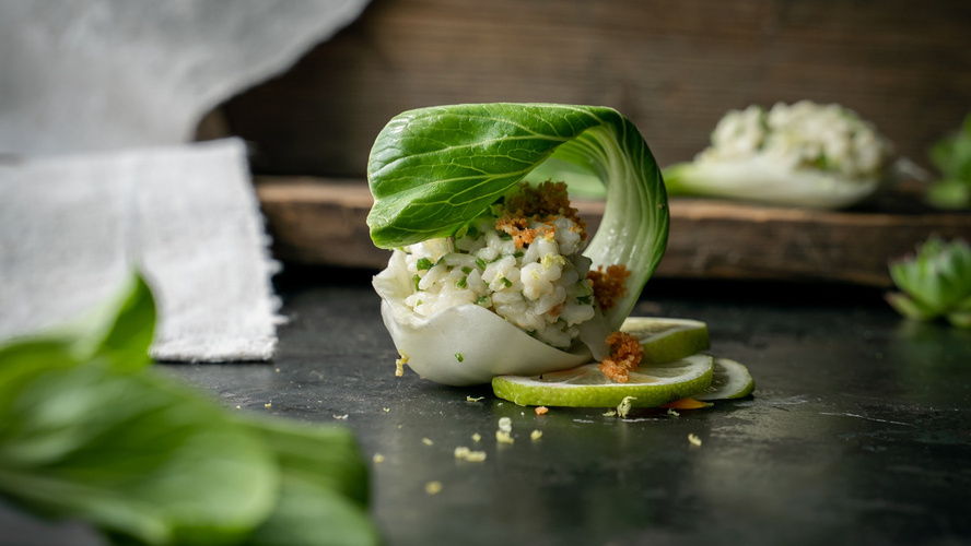 Rezeptbild für Pak-Choi-Risotto