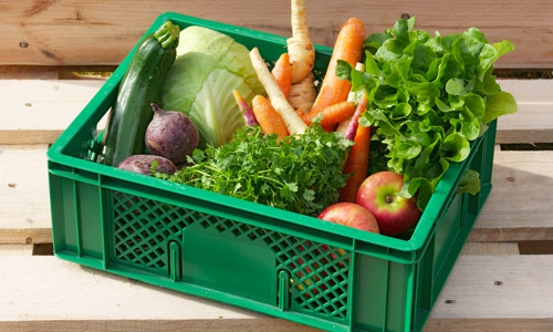 Basenkiste mit entsäuerndem Obst & Gemüse