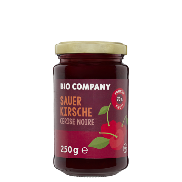 product photo for Sauerkirsch Fruchtaufstrich 250 g
