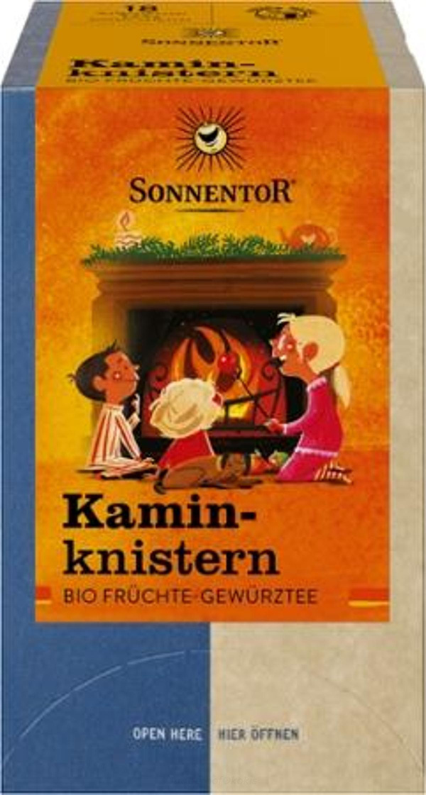Produktfoto zu Kaminknistern Tee 18 Teebeutel