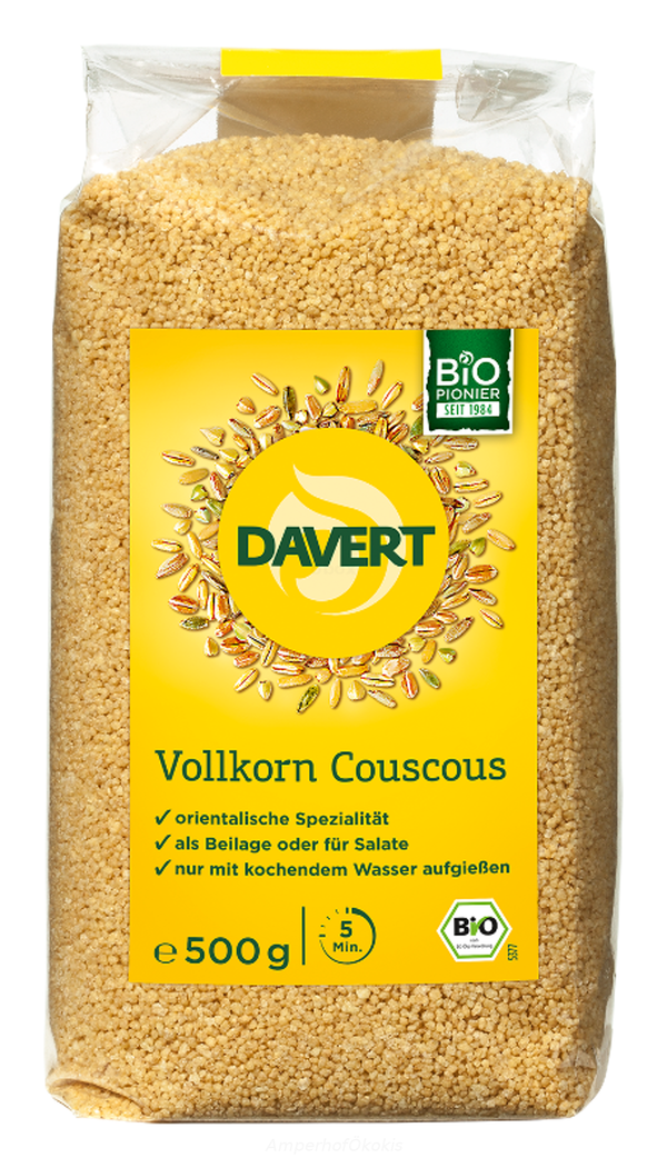 Produktfoto zu Cous Cous  Vollkorn 500 g