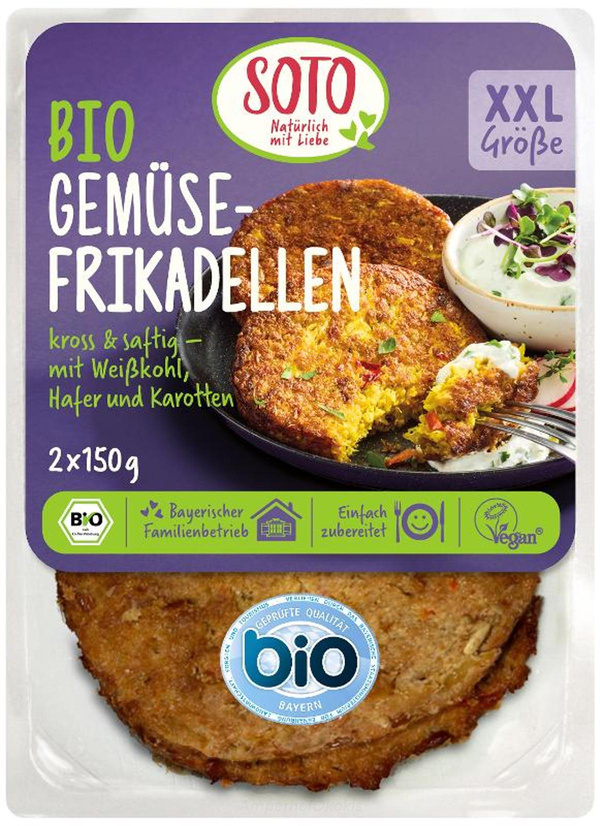 Produktfoto zu Gemüsefrikadelle 300g