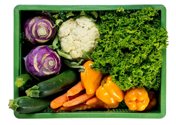 Frisch vom Feld Kiste klein