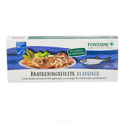 Produktfoto zu Brathering Filets in Marinade 325 g