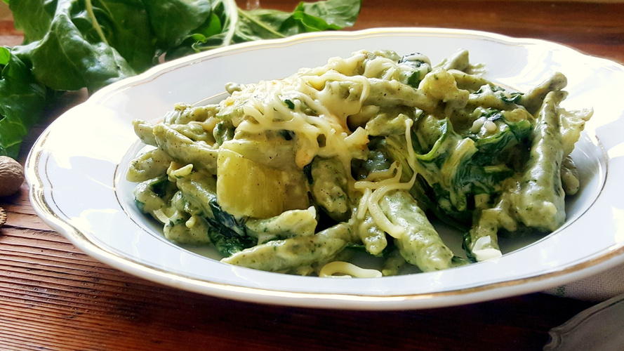 Rezeptbild für Mangoldspätzle