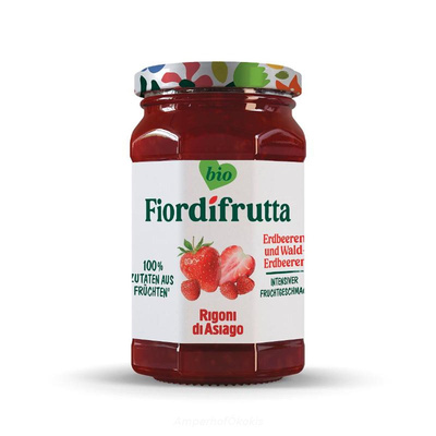 Produktfoto zu Erdbeere & Walderdbeere Fruchtaufstrich 250 g