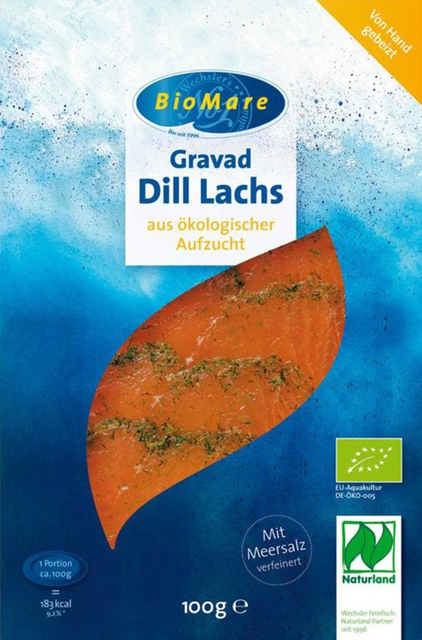 product photo for Graved Dill Lachs 100g geschnitten