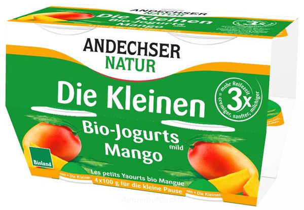 Produktfoto zu Joghurt mild Mango 4x100g
