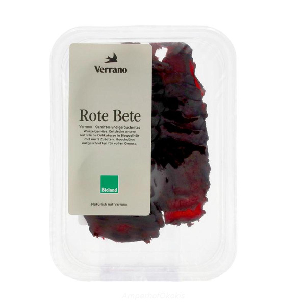 Produktfoto zu Rote Bete geschnitten, geräuchert 80g