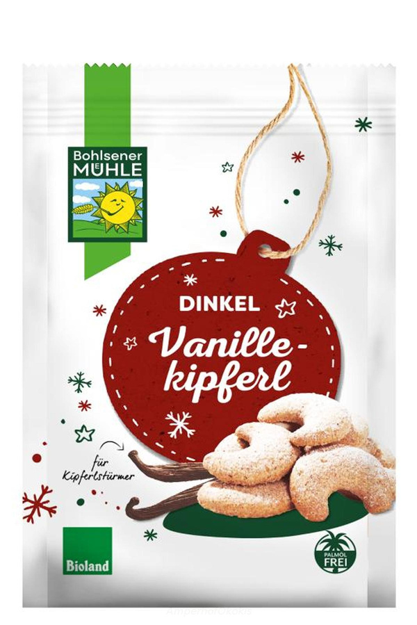 Produktfoto zu Dinkel Vanillekipferl 125 g
