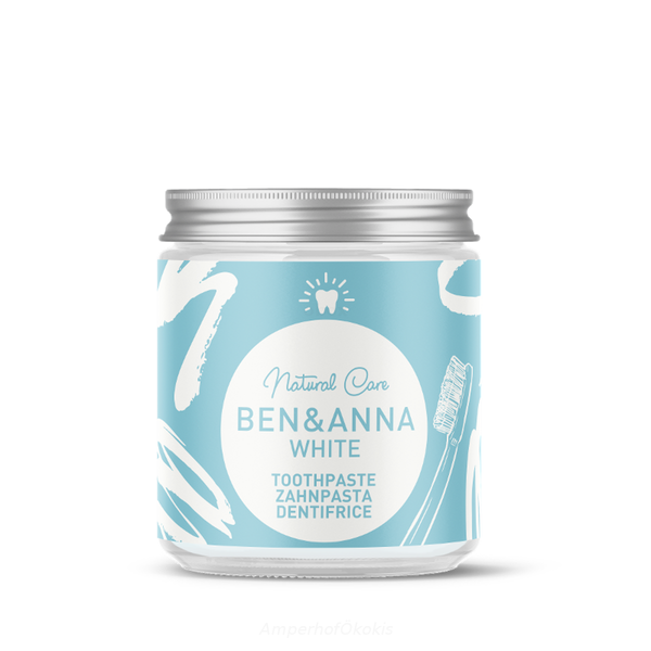 Produktfoto zu Zahnpasta White im Glas 100 g