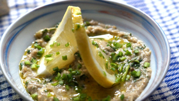 Rezeptbild für Auberginen-Dip, Baba Ganoush Variation,