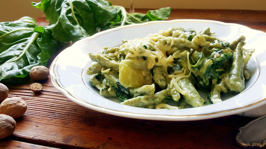 Rezeptbild für Mangoldspätzle