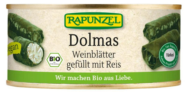 product photo for Dolmas Weinblätter gefüllt mit Reis 280 g