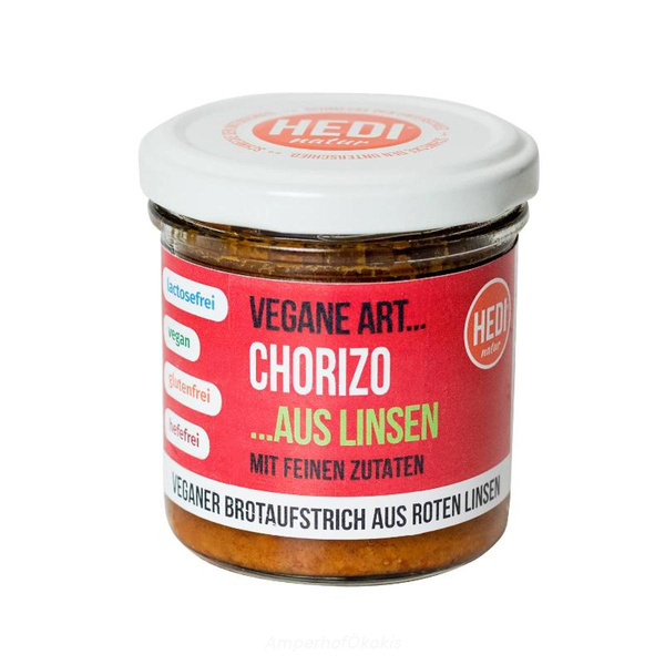 Produktfoto zu Chorizo aus Linsen vegan 140 g