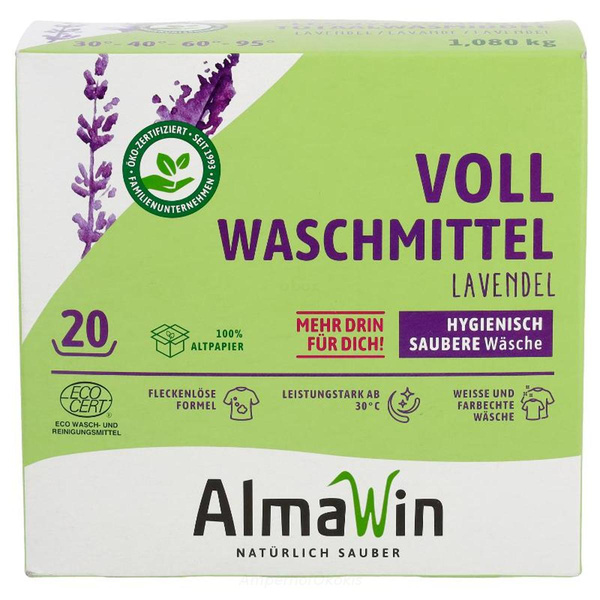 Produktfoto zu AlmaWin Vollwaschmittel 1,08 kg