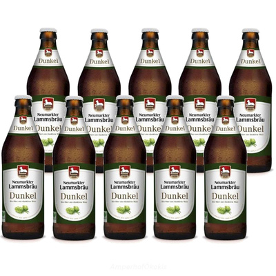 Produktfoto zu Neumarkter Dunkel 10x0,5 l