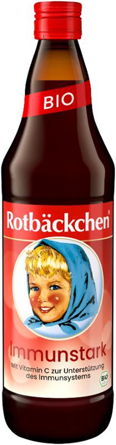 Produktfoto zu Rotbäckchen Immunstark 0,75 l