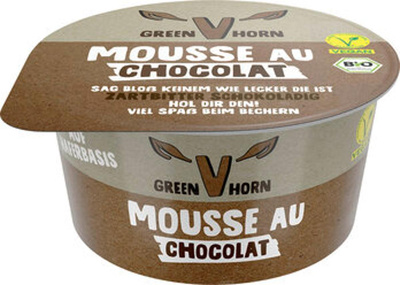 Produktfoto zu Greenhorn vegane Mousse au chocolat 100g