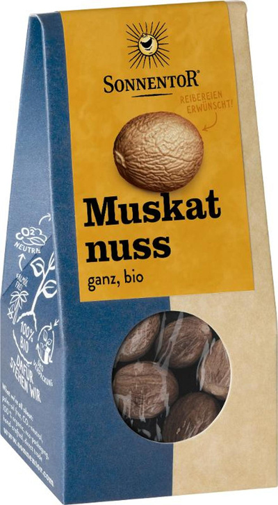Produktfoto zu Muskatnuss ganz 25 g