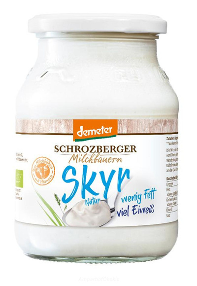 Produktfoto zu Skyr Natur Glas 500g