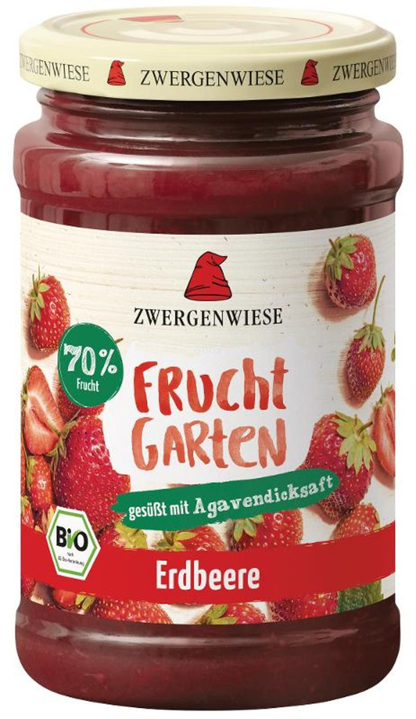 Produktfoto zu Fruchtgarten Erdbeere 225 g