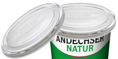 product photo for Glasdeckel für Joghurtbecher
