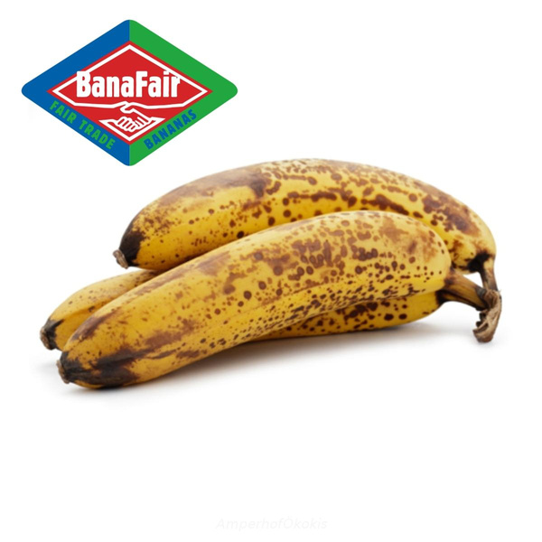 Produktfoto zu Bananen reif, mit Flecken ca.500g - nur solange Vorrat reicht!
