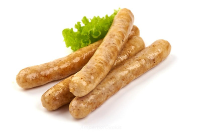 Produktfoto zu Feine Bratwürstl aus Lammfleisch 4 Stück, ca. 200g med. Kräuter