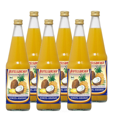 Produktfoto zu Kokos Ananas Saft 6x0,7 l