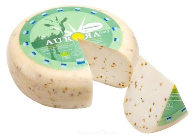 Produktfoto zu Ziegengouda mit Bockshornklee 150g