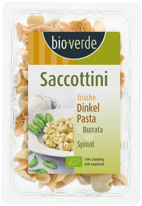 Produktfoto zu Dinkel Saccottini Burrata Spin