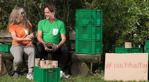 Mit der Ökokiste Verpackung sparen