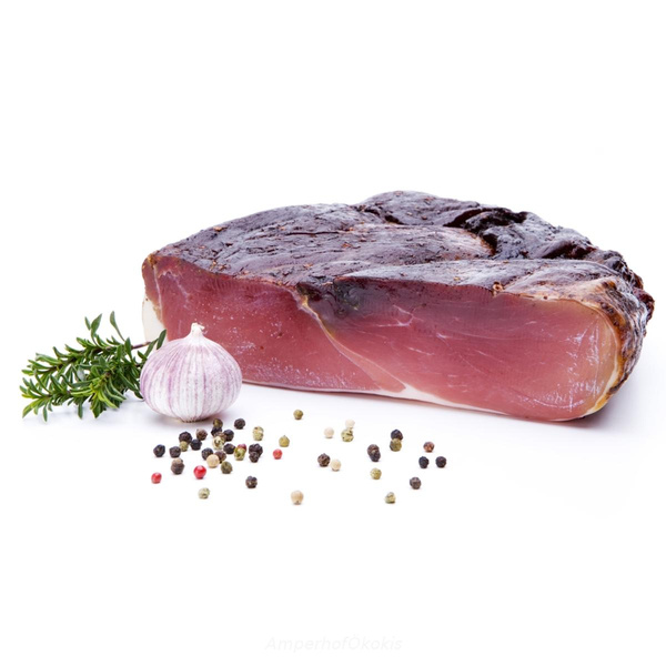 Produktfoto zu Klosterschinken roh, geräuchert