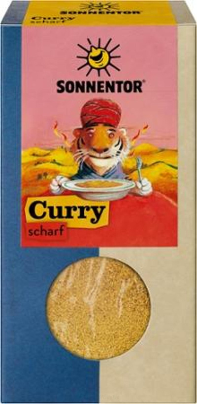 Produktfoto zu Curry scharf 50 g