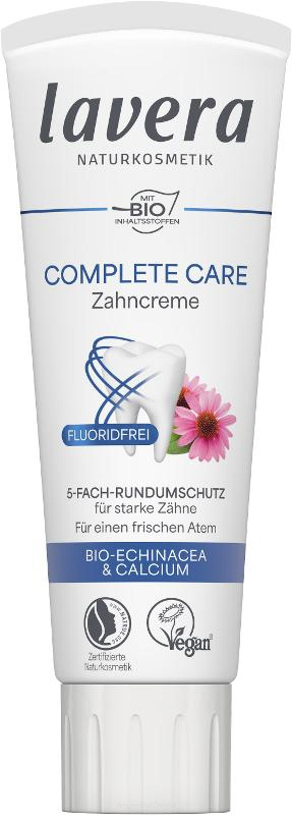 Produktfoto zu Zahncreme Complete Care fluoridfrei 75 ml