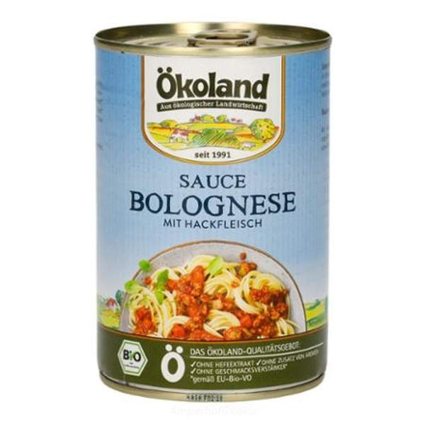Produktfoto zu Sauce Bolognese mit Hackfleisch 400 g