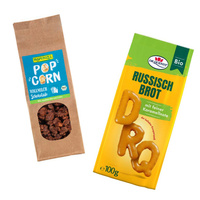 Russisch Brot und Popcorn