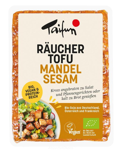 Produktfoto zu Tofuschnitte Mandel-Sesam 200g