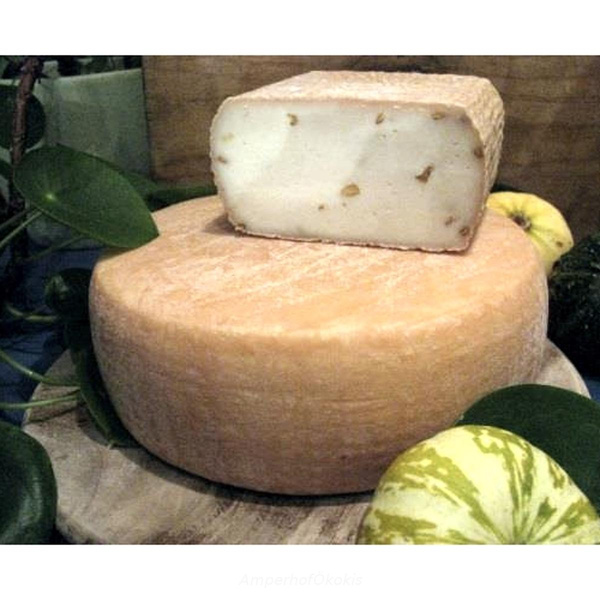 Produktfoto zu Halbfester Ziegenschnittkäse 150g 42% Fett i.Tr. past.ZLab