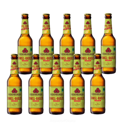 Produktfoto zu Riedenburger Dinkel Radler alkoholfrei 10x0,33 l