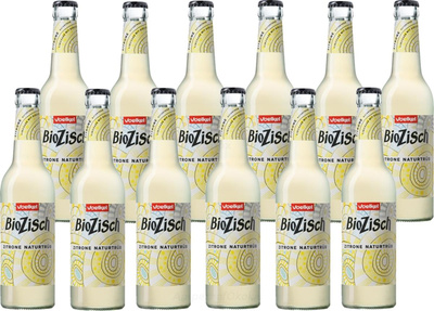 Produktfoto zu BioZisch Zitrone naturtrüb 12x0,33 l
