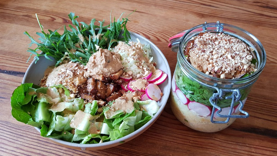 Rezeptbild für Frühlings-Buddha-Bowl