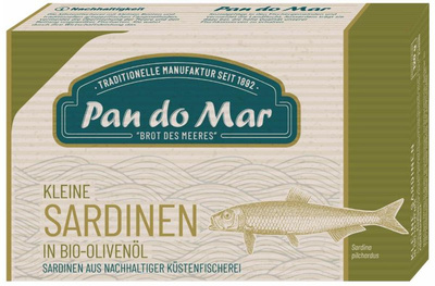 Produktfoto zu Sardinen mit Haut und Gräten 120 g