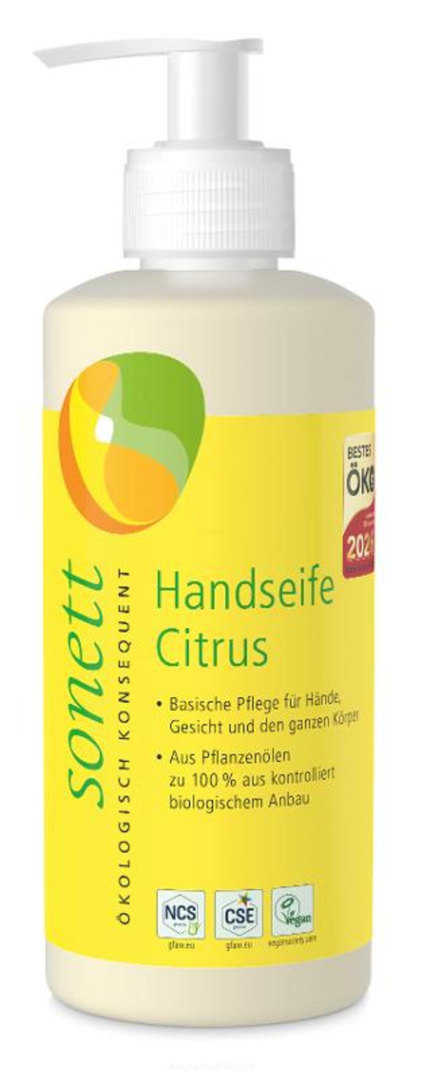 Produktfoto zu Citrus-Handseife flüssig 300 ml