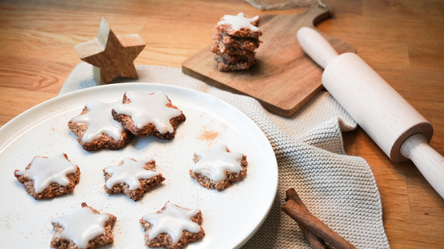 Rezeptbild für Vegane Zimtsterne