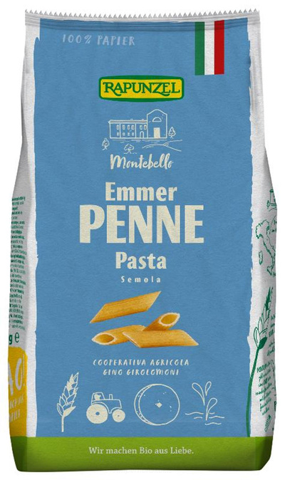 Produktfoto zu Emmer-Penne semola 500 g