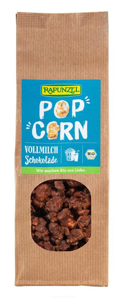 Produktfoto zu Popcorn mit Vollmilchschokolade 100 g