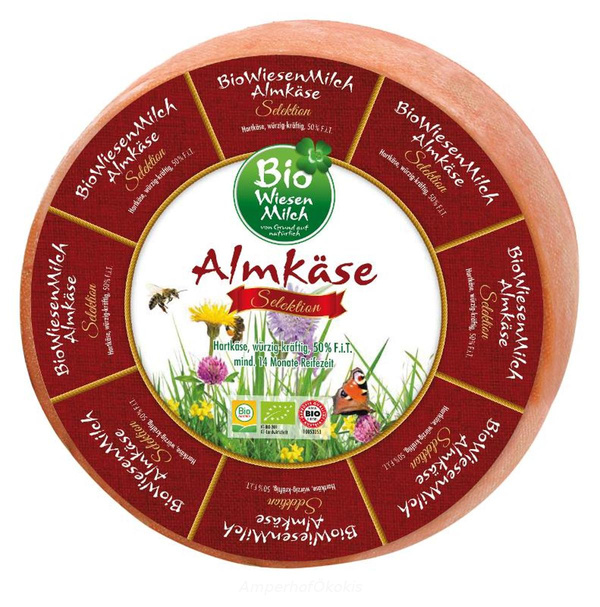 Produktfoto zu Wiesenmilch Almkäse 14 Monate180g
