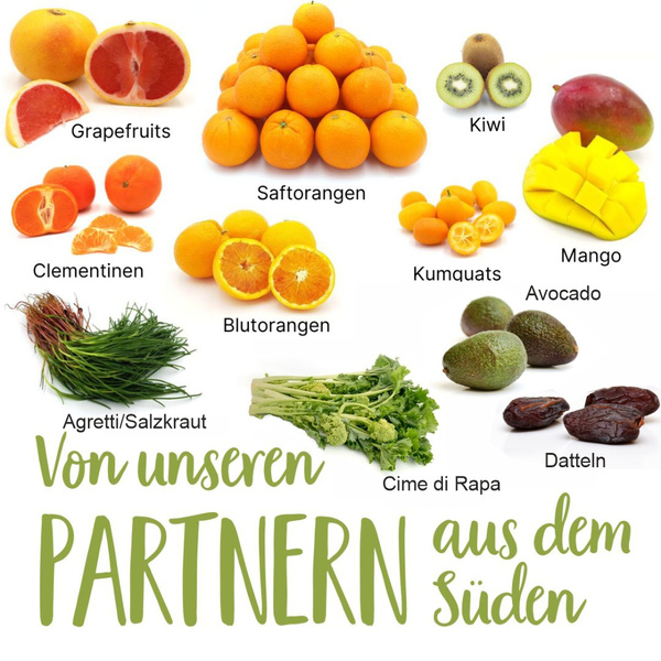 Saisonkalender Februar Süden